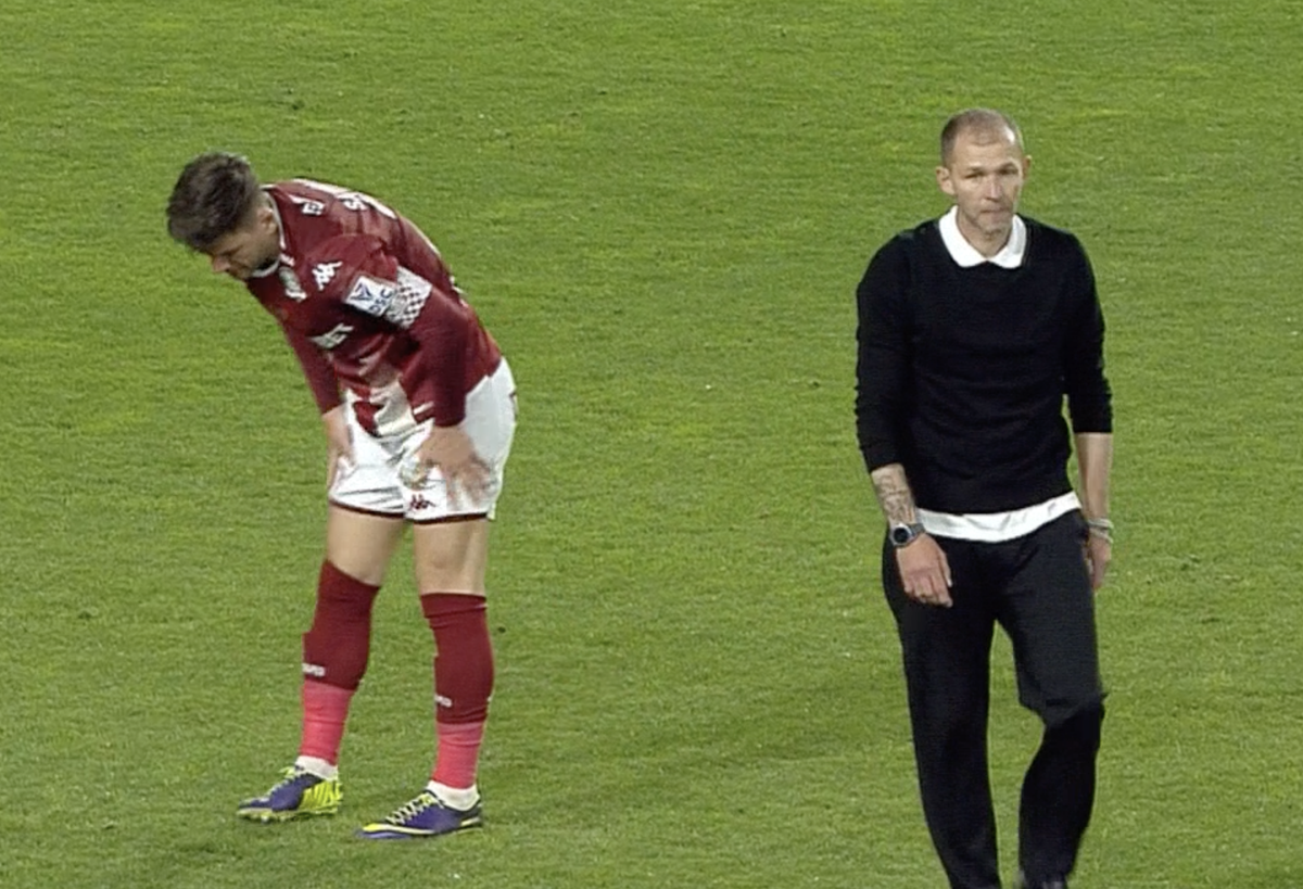 Cristi Săpunaru l-a ignorat pe Bogdan Lobonț după Rapid - CSU Craiova