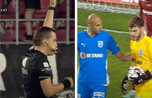 Cum a fost tratată o fază identică cu a lui Hațegan, în „sferturile” Ligii Campionilor » De ce expertul CBS Sport n-ar fi dictat penalty în Rapid - Universitatea Craiova