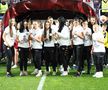 Promovate matematic în Liga 2, jucătoarele celor de la Rapid au fost premiate FOTO Ionuț Iordache (GSP)