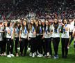 Promovate matematic în Liga 2, jucătoarele celor de la Rapid au fost premiate FOTO Ionuț Iordache (GSP)