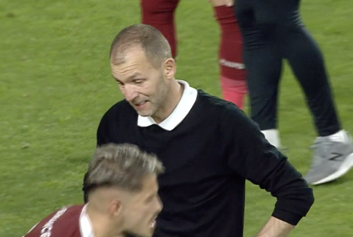 Cristi Săpunaru l-a ignorat pe Bogdan Lobonț după Rapid - CSU Craiova