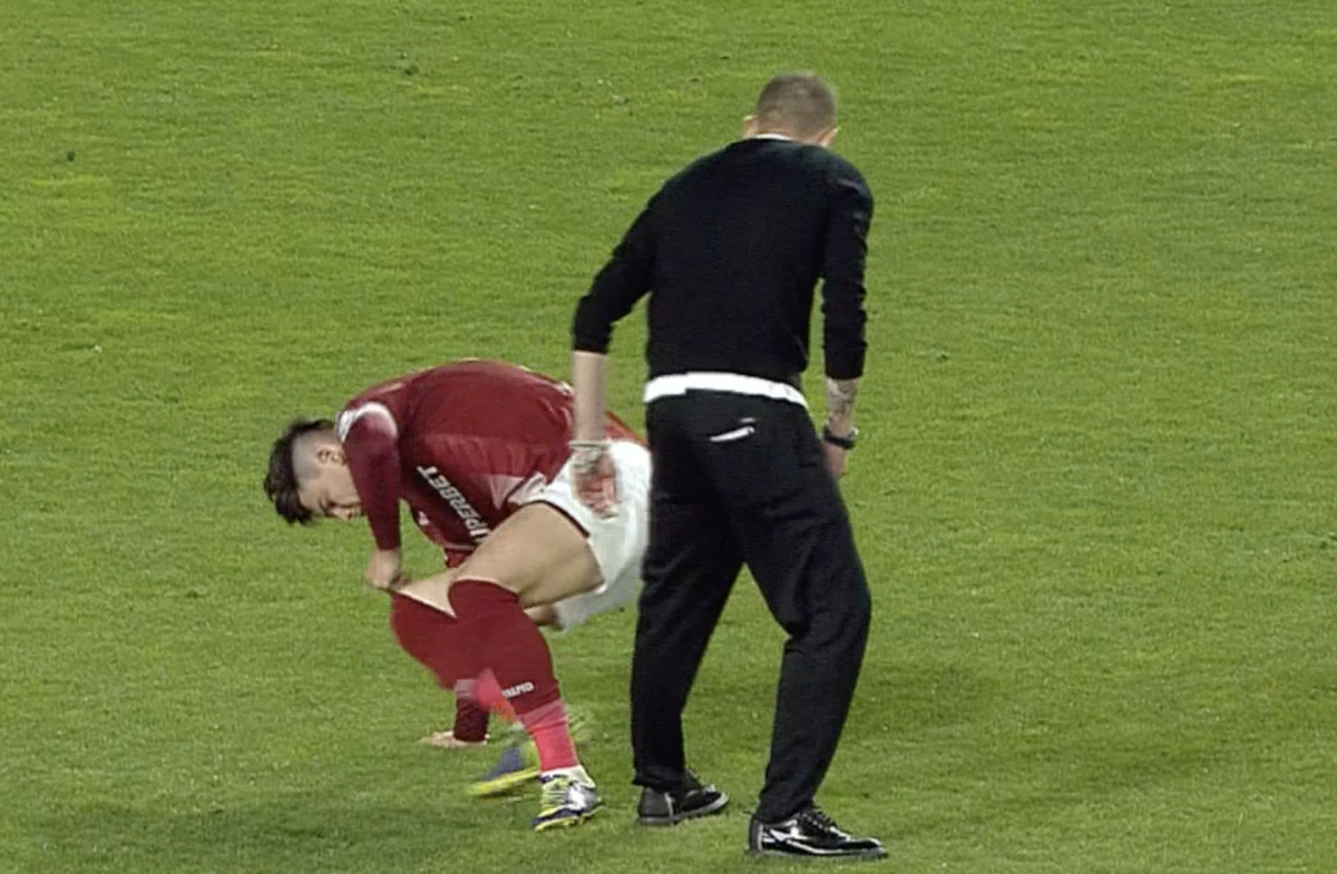 Cristi Săpunaru l-a ignorat pe Bogdan Lobonț după Rapid - CSU Craiova