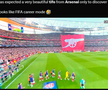 „Mă așteptam la o scenografie foarte frumoasă din partea lui Arsenal și ei vin cu asta? Parcă e din modul carieră de la FIFA”
