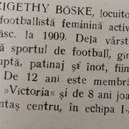 Așa a fost caracterizată Elisabeta Szigheti în „Sport Album 1932-1933”