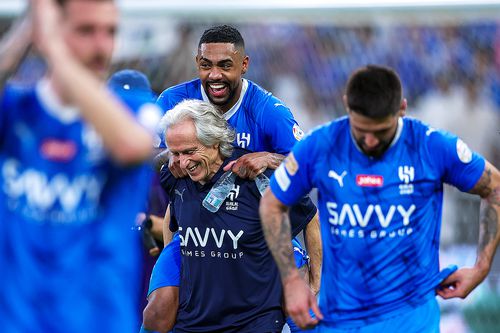 Jorge Jesus alături de brazilianul Malcom // foto: Guliver/gettyimages