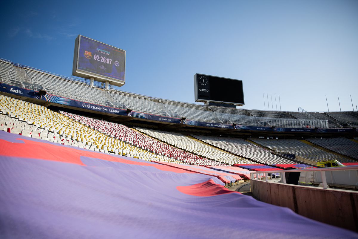 Fanii lui Inter înainte de meciul cu Barcelona, 30 aprilie