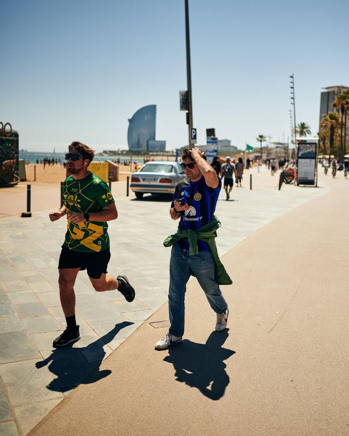 Fanii lui Inter înainte de meciul cu Barcelona, 30 aprilie