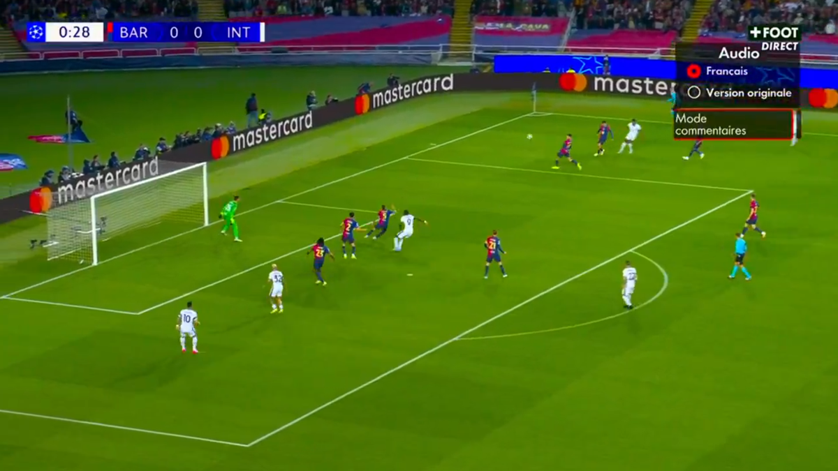 Gol Marcus Thuram Barcelona - Inter