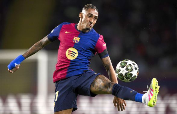 Raphinha, PRIMUL în istoria Barcelonei, după meciul cu Inter » L-a întrecut și pe Messi!