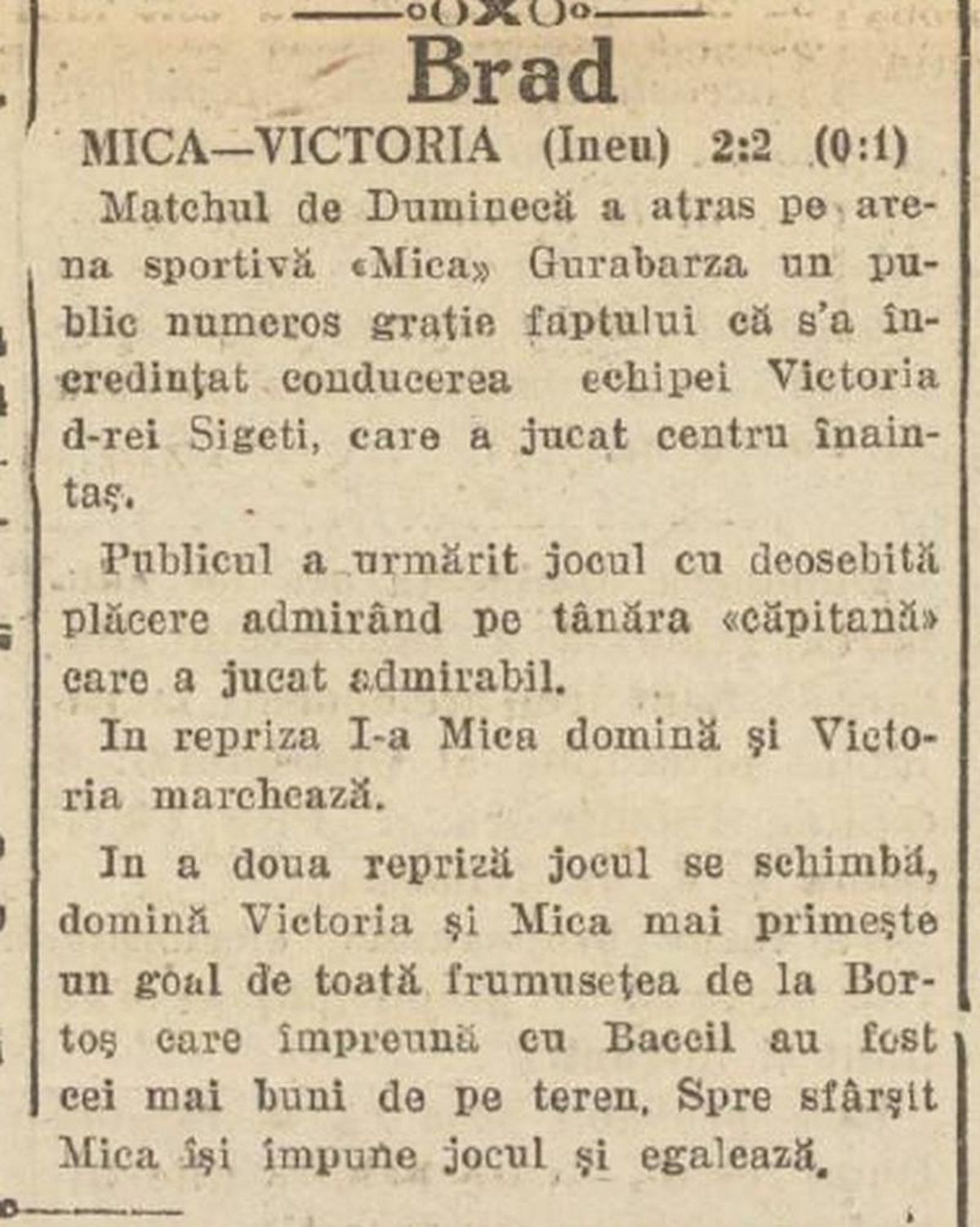 Elisabeta „Boske” Szigheti - prima fotbalistă din România