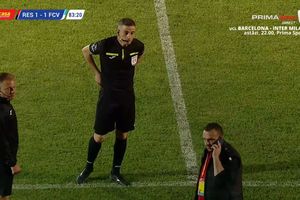 CSM Reșița - FC Voluntari, derby pentru locul de baraj în play-off Liga 2 » Meciul este întrerupt, a picat un stâlp de nocturnă