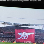 „Arsenal merită să piardă meciul pentru această scenografie groaznică”