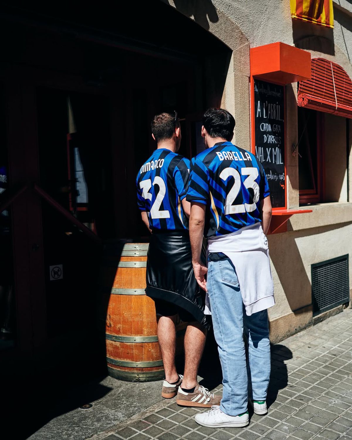 Fanii lui Inter înainte de meciul cu Barcelona, 30 aprilie