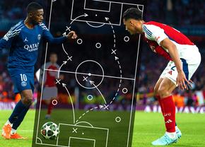 Fluiditate, dublaj și limite » Luis Enrique a învins-o pe Arsenal printr-un artificiu programat și pe Anfield