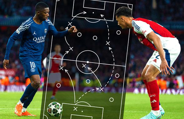 Fluiditate, dublaj și limite » Luis Enrique a învins-o pe Arsenal printr-un artificiu programat și pe Anfield