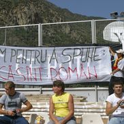 George Simion în Andorra la Vella, acum două decenii