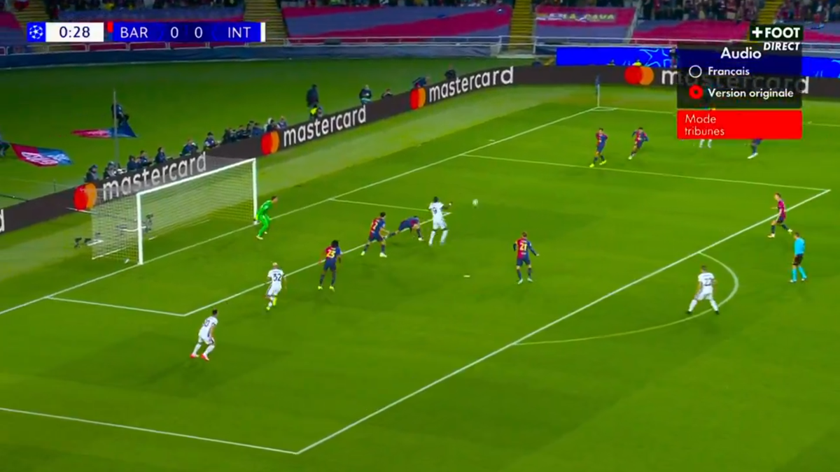 Barcelona - Inter a oferit cel mai rapid gol din istoria semifinalelor Ligii Campionilor! Execuție măiastră