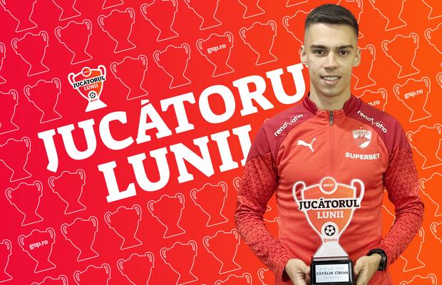 Cătălin Cîrjan, „Jucătorul lunii aprilie” » Interviu EXCLUSIV pentru GSP: „A fost o provocare, nicio secundă nu m-am gândit să renunț!”