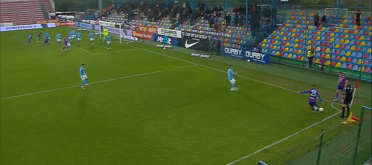 Gol anulat în Voluntari - Bihor