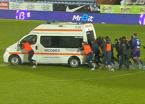 FC Voluntari o învinge pe FC Bihor și urcă pe loc de promovare directă. Meci umbrit de accidentarea GRAVĂ a lui Alexandru Gîț