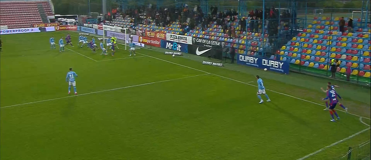 Eroare gravă de arbitraj în FC Voluntari - FC Bihor!