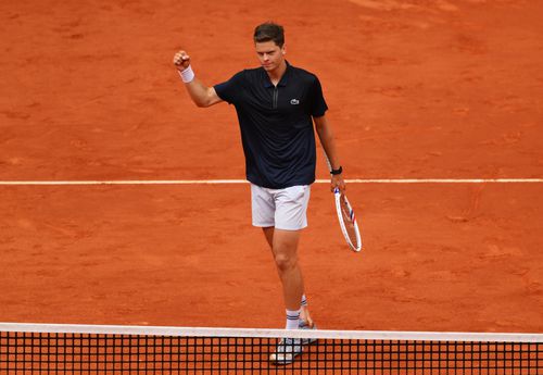 Alexander Blockx la finalul partidei împotriva lui Casper Ruud  FOTO Guliver/GettyImages