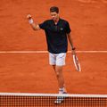 Alexander Blockx la finalul partidei împotriva lui Casper Ruud  FOTO Guliver/GettyImages