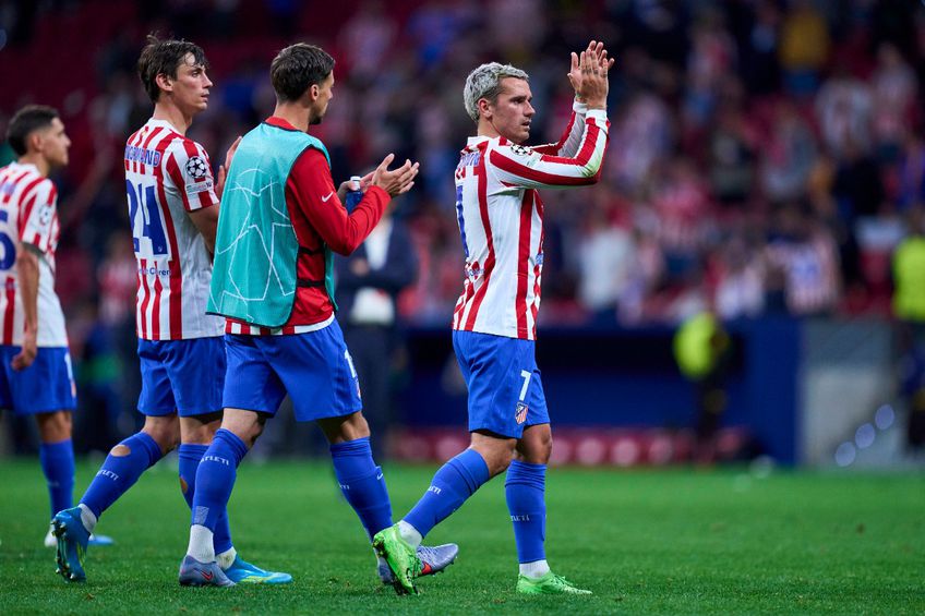 Jucătorii lui Atletico Madrid, încrezători după turul semifinalelor Ligii Campionilor / foto: Imago Images