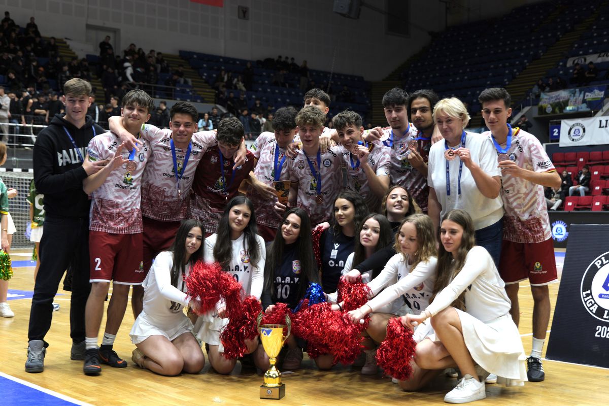 Liga Liceelor: imagini surprinse de trimișii GSP în Sala Polivalentă din Capitală