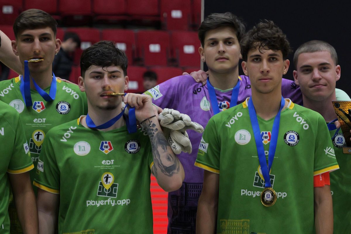 Liga Liceelor: imagini surprinse de trimișii GSP în Sala Polivalentă din Capitală