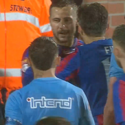 FC Voluntari - FC Bihor, deschiderea etapei 7 a play-off-ului din Liga 2 // Captură FOTO: Digi Sport 1