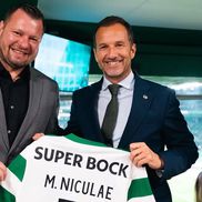 Marius Niculae, prezent în tribunele stadionului lui Sporting Lisabona / foto: Instagram @sportingcp