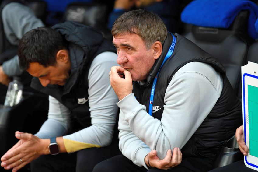 Gică Hagi nu se desparte de Cătălin Anghel (în stânga imaginii) nici la națională. Foto: Imago Images