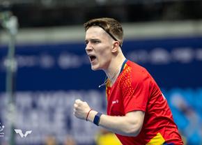 Echipa masculină de tenis de masă a României, două victorii în prima fază a Campionatului Mondial de la Londra