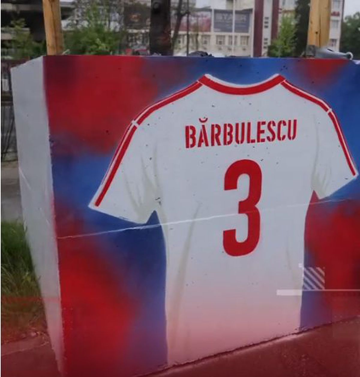 Surpriza apărută lângă stadionul Steaua, cu o săptămână înaintea aniversării a 40 de ani de la câștigarea Cupei Campionilor