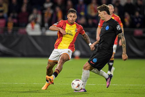 Dean James, jucătorul în cauză, împotriva FCSB // FOTO Imago Images