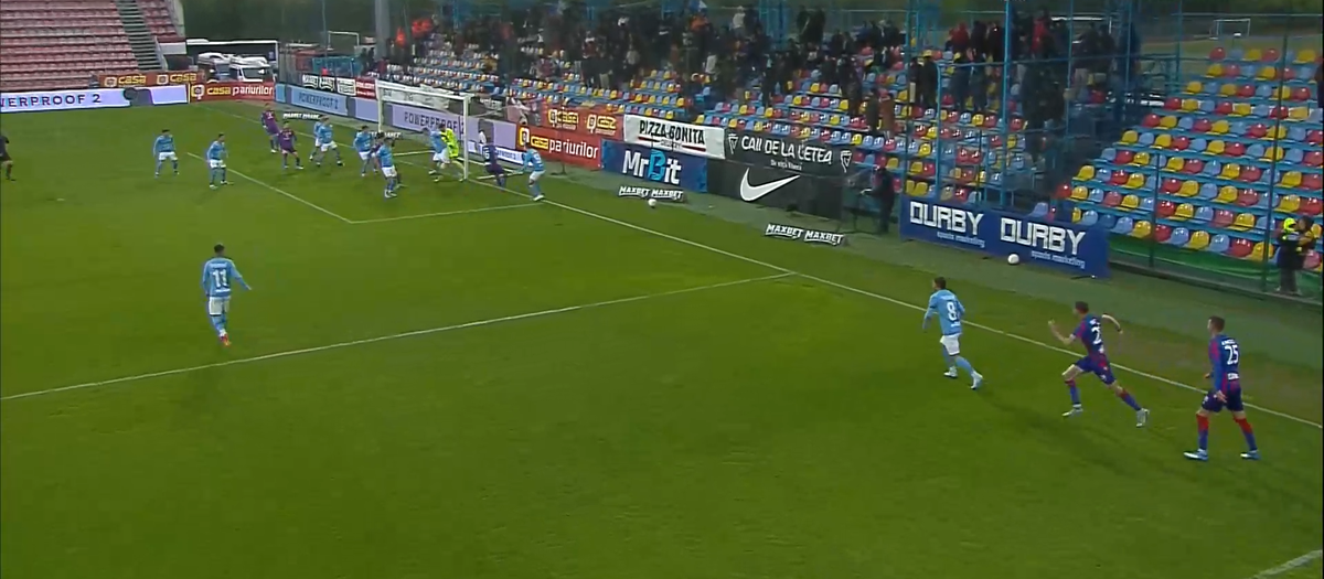 Gol anulat în Voluntari - Bihor