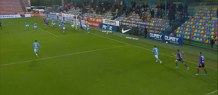 FOTO. Decizii protestate vehement în Voluntari - Bihor // Captură FOTO: Digi Sport 1