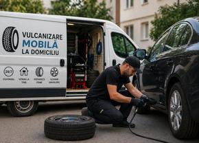 De ce să mergi la service când service-ul vine la tine? Vulcanizare mobilă la domiciliu, 24/7