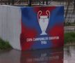Surpriza apărută lângă stadionul Steaua, cu o săptămână înaintea aniversării a 40 de ani de la câștigarea Cupei Campionilor