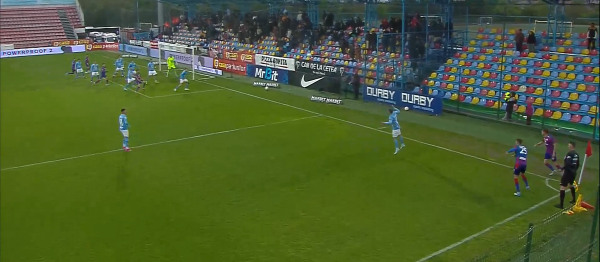 Gol anulat în Voluntari - Bihor