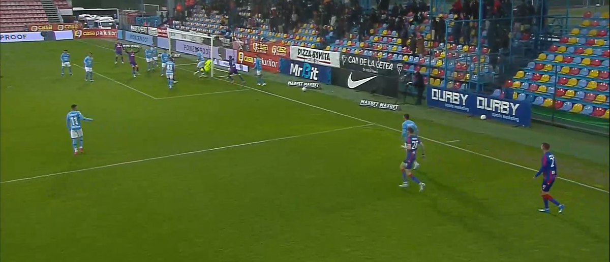 Eroare gravă de arbitraj în FC Voluntari - FC Bihor!