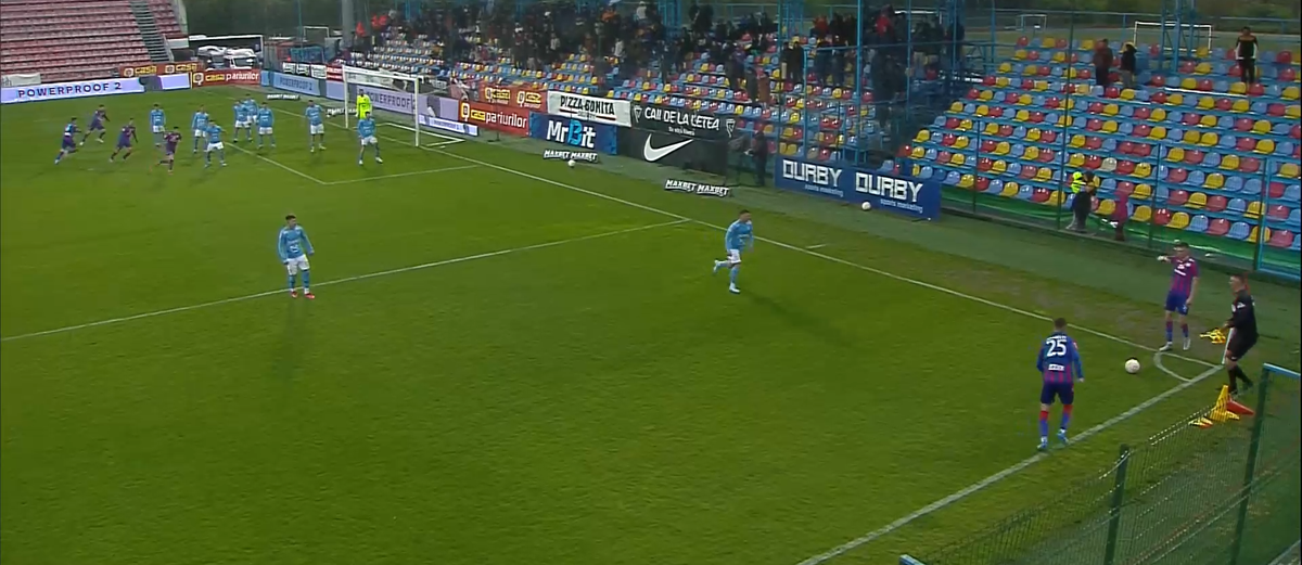 Gol anulat în Voluntari - Bihor