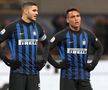 Mauro Icardi (în stânga) și Lautaro Martinez, pe vremea când erau coechipieri la Inter. foto: Guliver/Getty Images