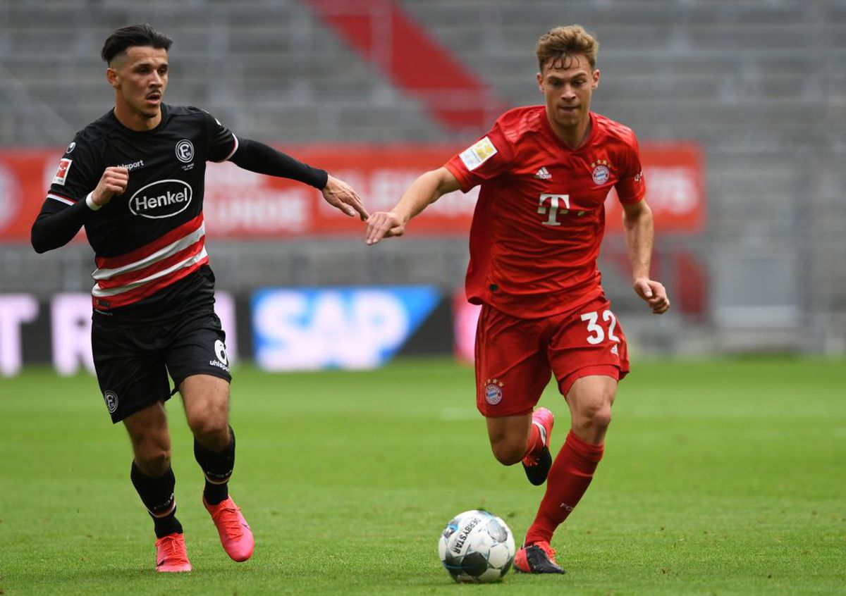 BAYERN MUNCHEN - DUSSELDORF 5-0 » Bavarezii se distrează în Bundesliga! Ploaie de goluri în confruntarea cu Fortuna