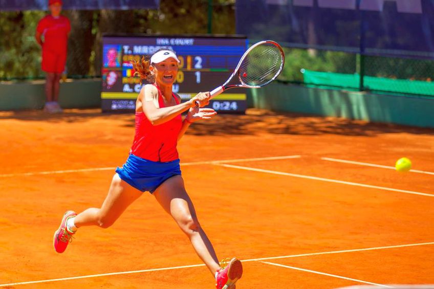 Alexandra Cadanțu, la un turneu ITF jucat în 2017: Sursă foto: NIM Management