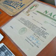 Așa arăta contractul unui jucător în 1943, pe când echipa purta numele Nagyváradi Atletikai Club