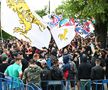 CS Afumați - CSA Steaua. 600 de steliști blocați la 200 de metri de stadion » Primele imagini filmate la stadion