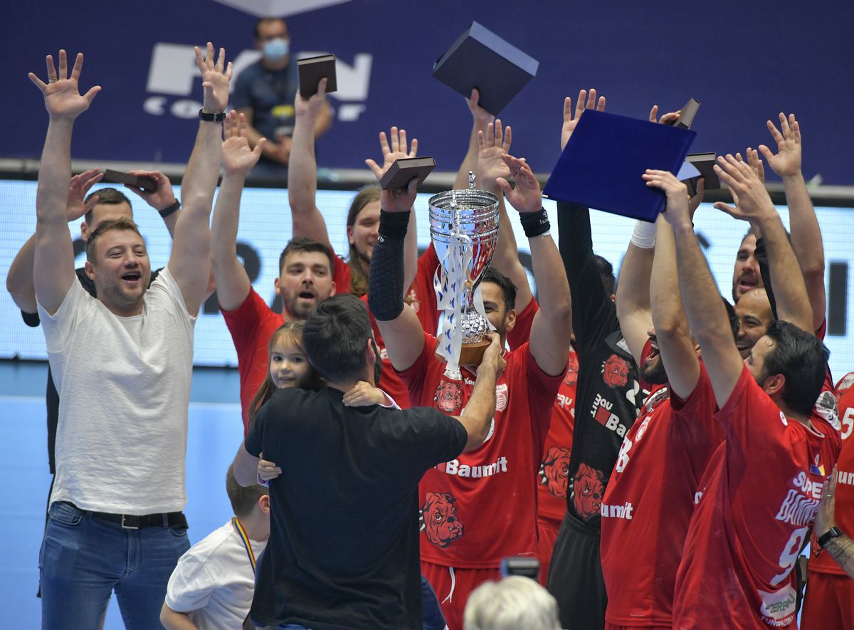 Dinamo - Dobrogea Sud, finala Cupei României la handbal masculin