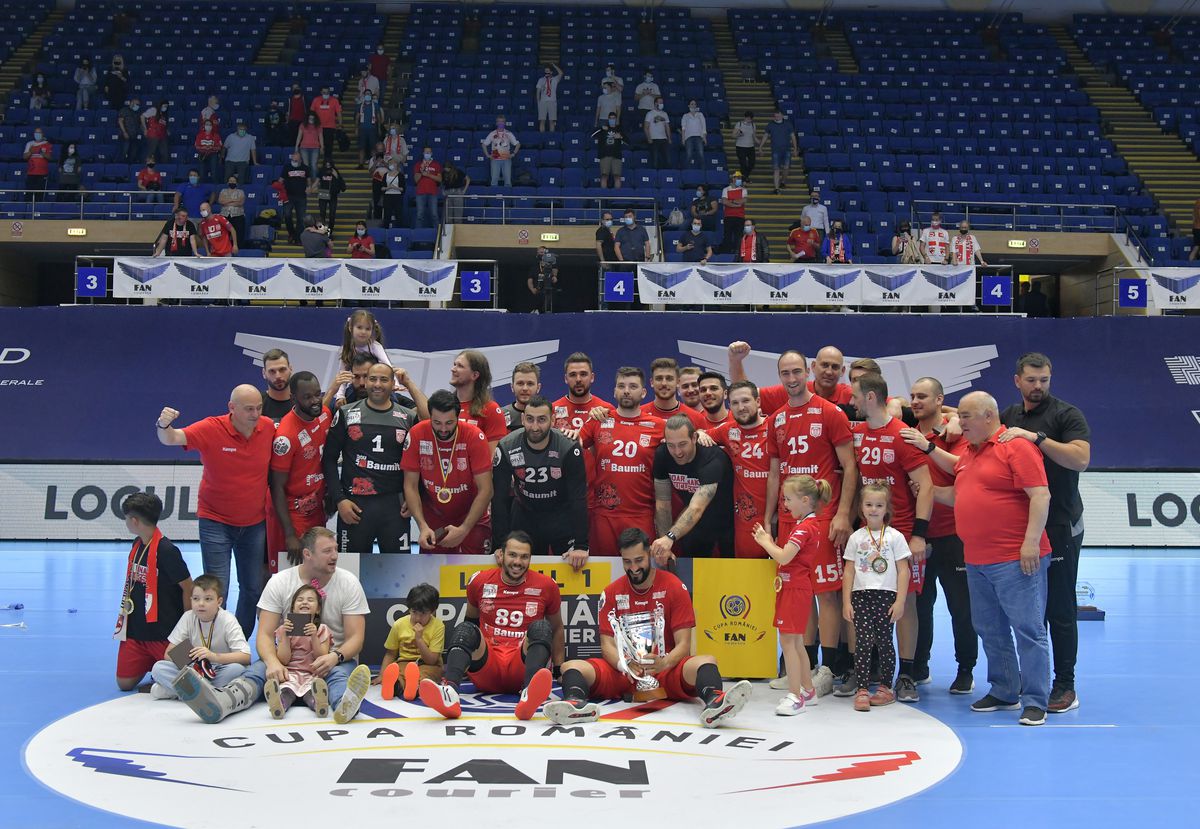 Dinamo - Dobrogea Sud, finala Cupei României la handbal masculin